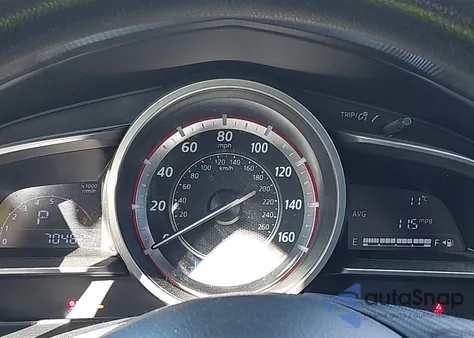 2016 Mazda Mazda3 I Sport z USA, uszkodzony, nr VIN JM1BM1T72G1297790